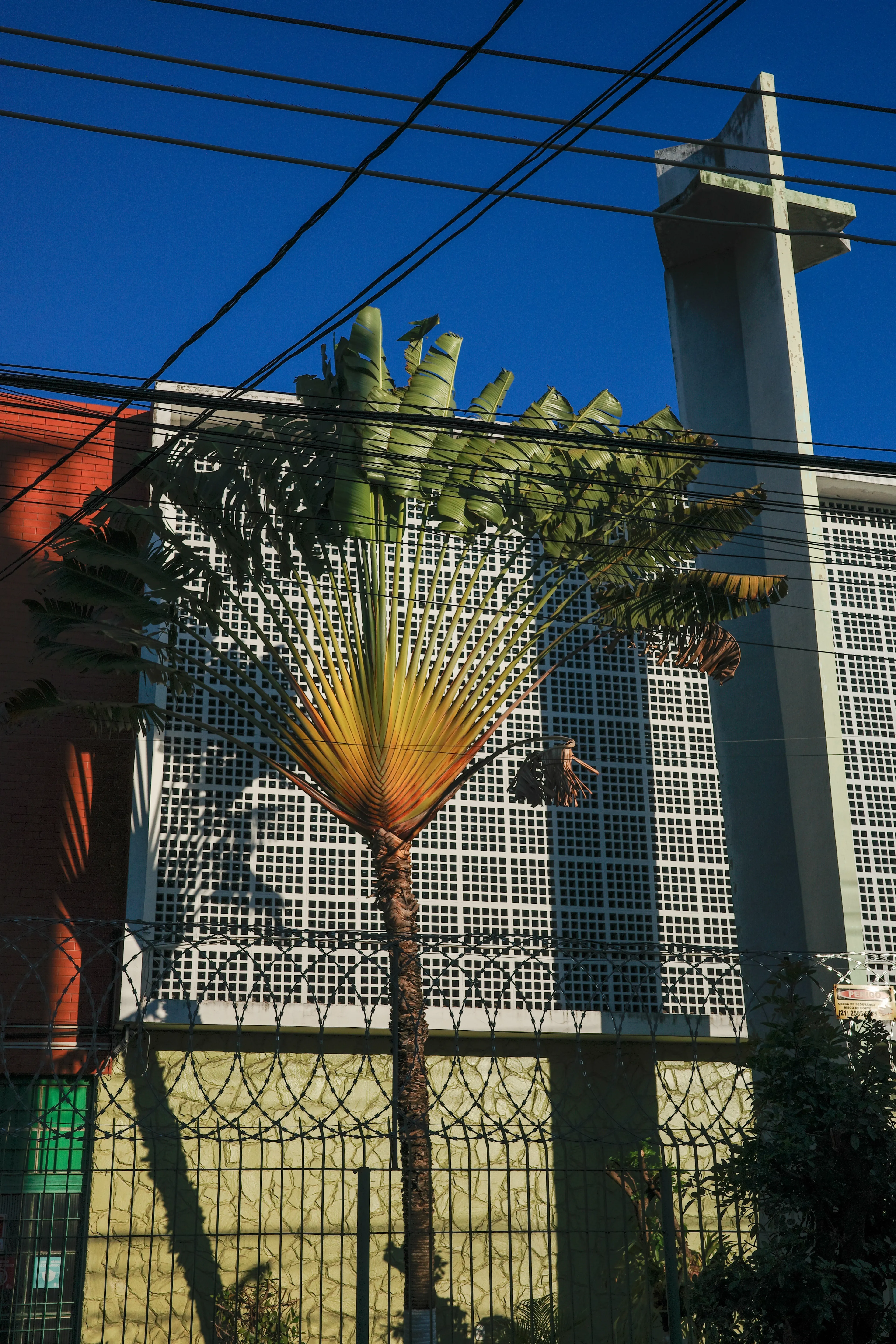 Fachada de igreja no bairro do Andaraí, Rio de Janeiro